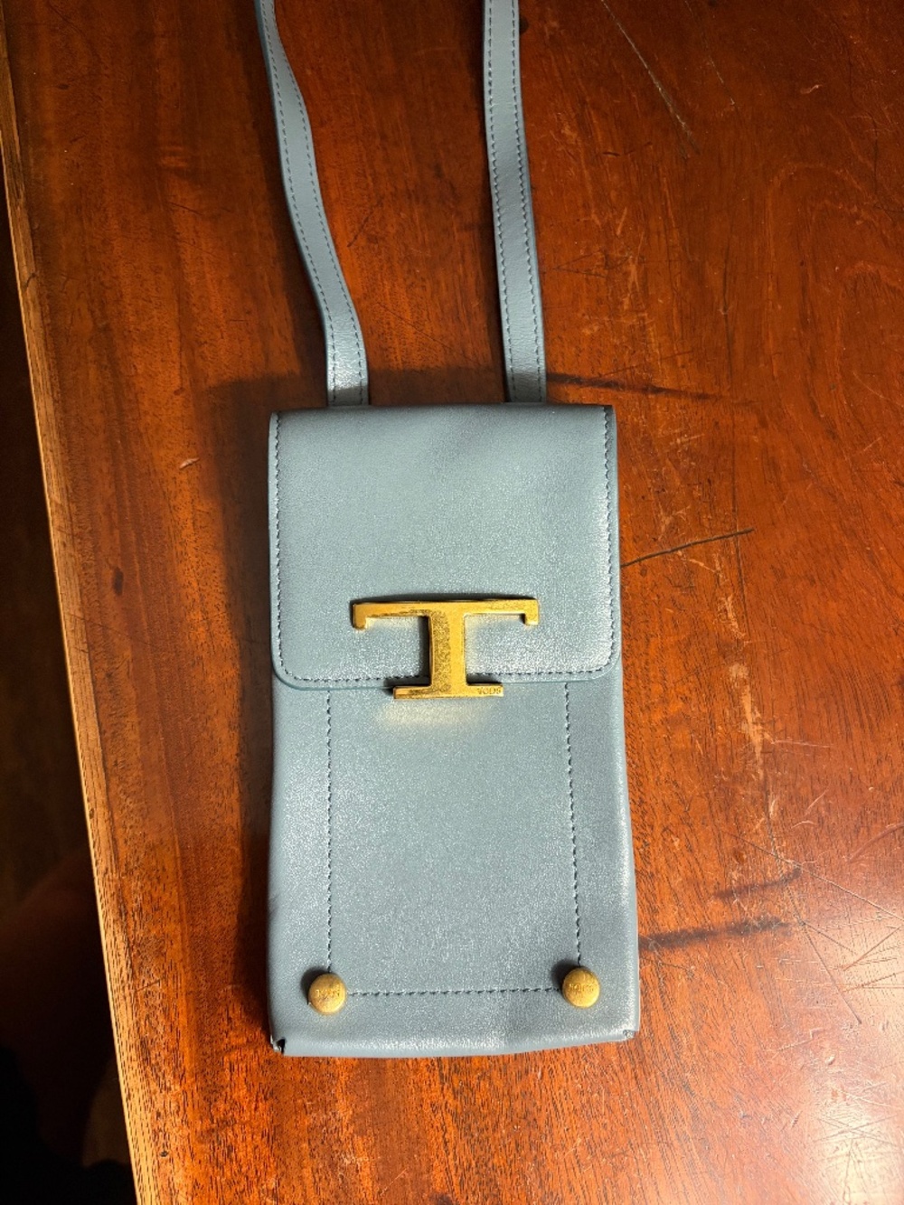 T Timeless Phone Holder in Leather